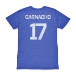 Shop alejandro garnacho argentina national team 1863fc player vintage tri-blend t-shirt – blue – Mexico Football Shirts & World Cup Jerseys