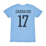 Shop alejandro garnacho argentina national team 1863fc player vintage tri-blend t-shirt – light blue – Mexico Football Shirts & World Cup Jerseys