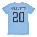Shop alexis mac allister argentina national team 1863fc player retro tri-blend t-shirt – light blue – Mexico Football Shirts & World Cup Jerseys