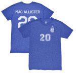Shop alexis mac allister argentina national team 1863fc retro name amp number tri-blend t-shirt – blue – Mexico Football Shirts & World Cup Jerseys