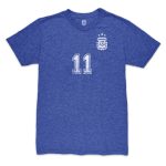 Shop angel di maria argentina national team 1863fc retro player tri-blend t-shirt – blue – Mexico Football Shirts & World Cup Jerseys