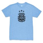 Shop angel di maria argentina national team 1863fc retro player tri-blend t-shirt – light blue – Mexico Football Shirts & World Cup Jerseys