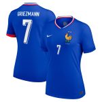 Shop antoine griezmann france national team nike women8217s 2024 home replica jersey – blue – Mexico Football Shirts & World Cup Jerseys