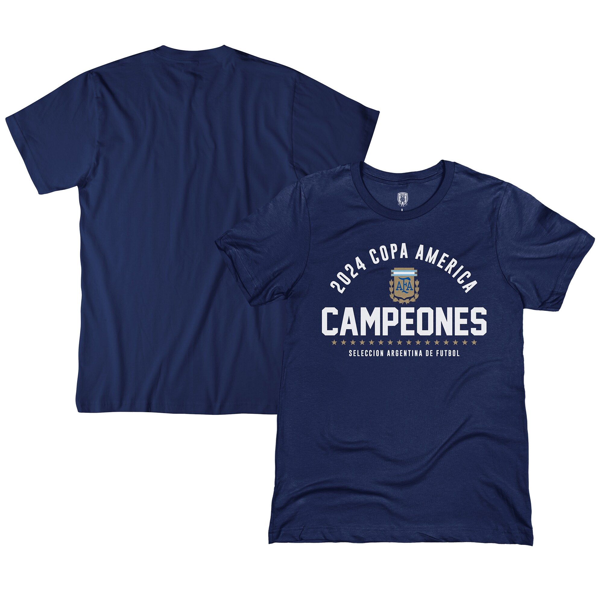 Shop argentina national team 1863fc 2024 copa america champions t-shirt – navy – Mexico Football Shirts & World Cup Jerseys
