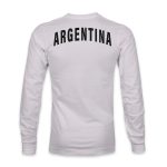 Shop argentina national team 1863fc back team arch long sleeve t-shirt – gray – Mexico Football Shirts & World Cup Jerseys