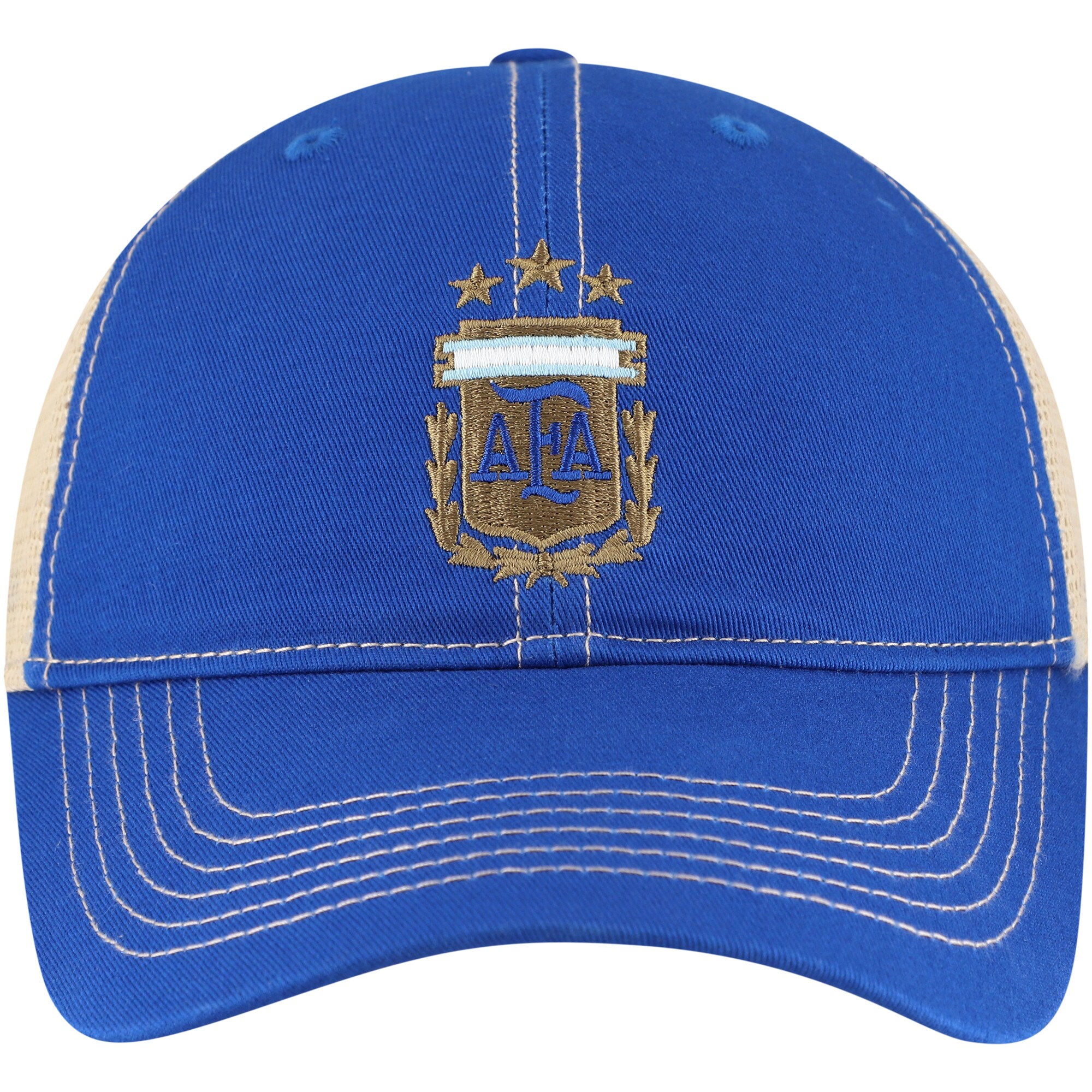 Shop argentina national team 1863fc trucker adjustable hat – royal – Mexico Football Shirts & World Cup Jerseys