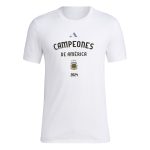 Shop argentina national team adidas 2024 copa america champions t-shirt – white – Mexico Football Shirts & World Cup Jerseys