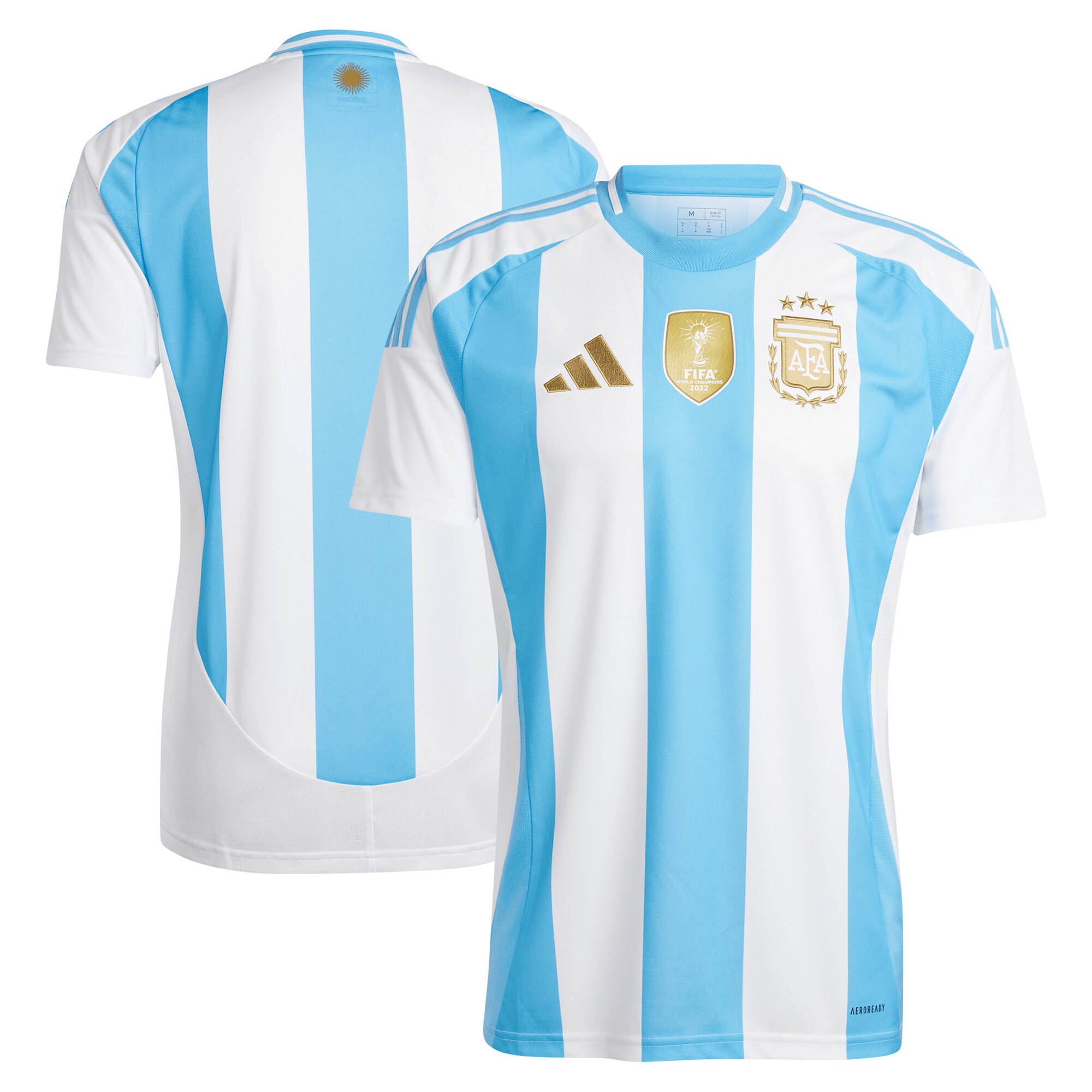 Shop argentina national team adidas 2024 home replica jersey – white – Mexico Football Shirts & World Cup Jerseys