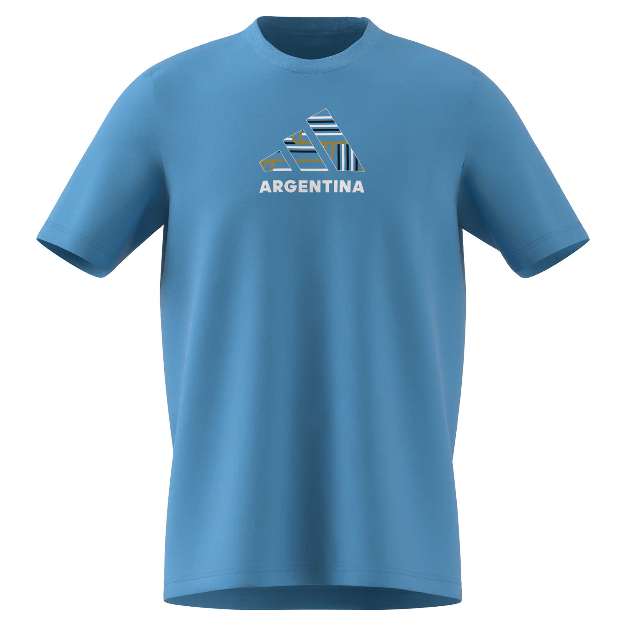 Shop argentina national team adidas fan t-shirt – blue – Mexico Football Shirts & World Cup Jerseys