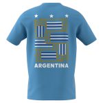 Shop argentina national team adidas fan t-shirt – blue – Mexico Football Shirts & World Cup Jerseys