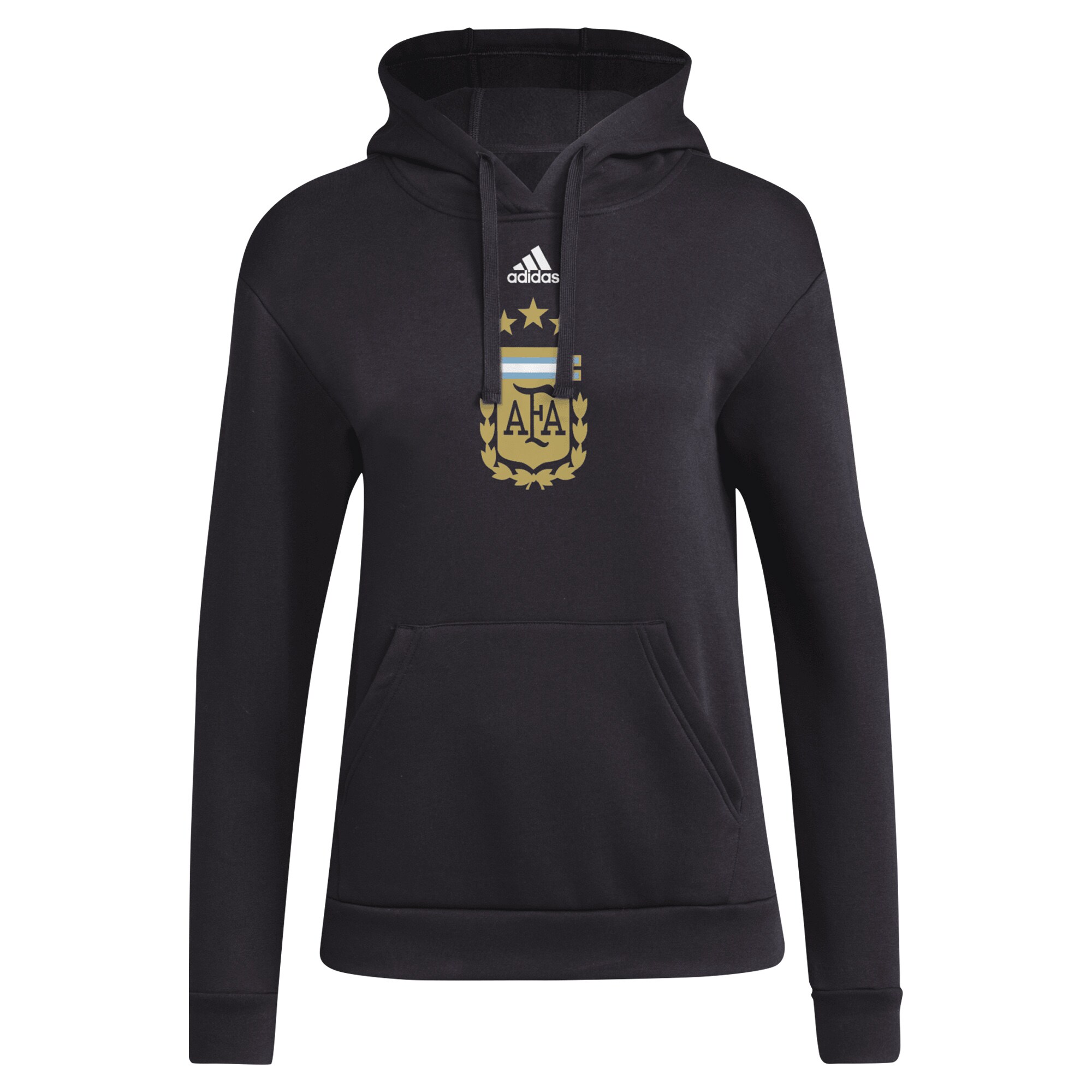 Shop argentina national team adidas women8217s crest pullover hoodie – black – Mexico Football Shirts & World Cup Jerseys