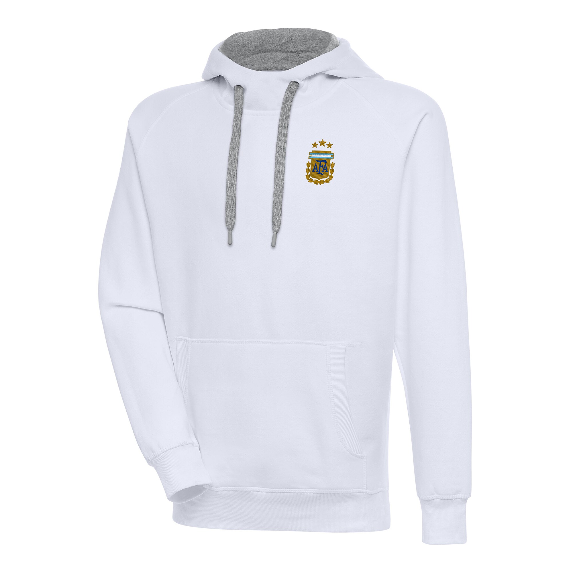 Shop argentina national team antigua victory pullover hoodie – white – Mexico Football Shirts & World Cup Jerseys