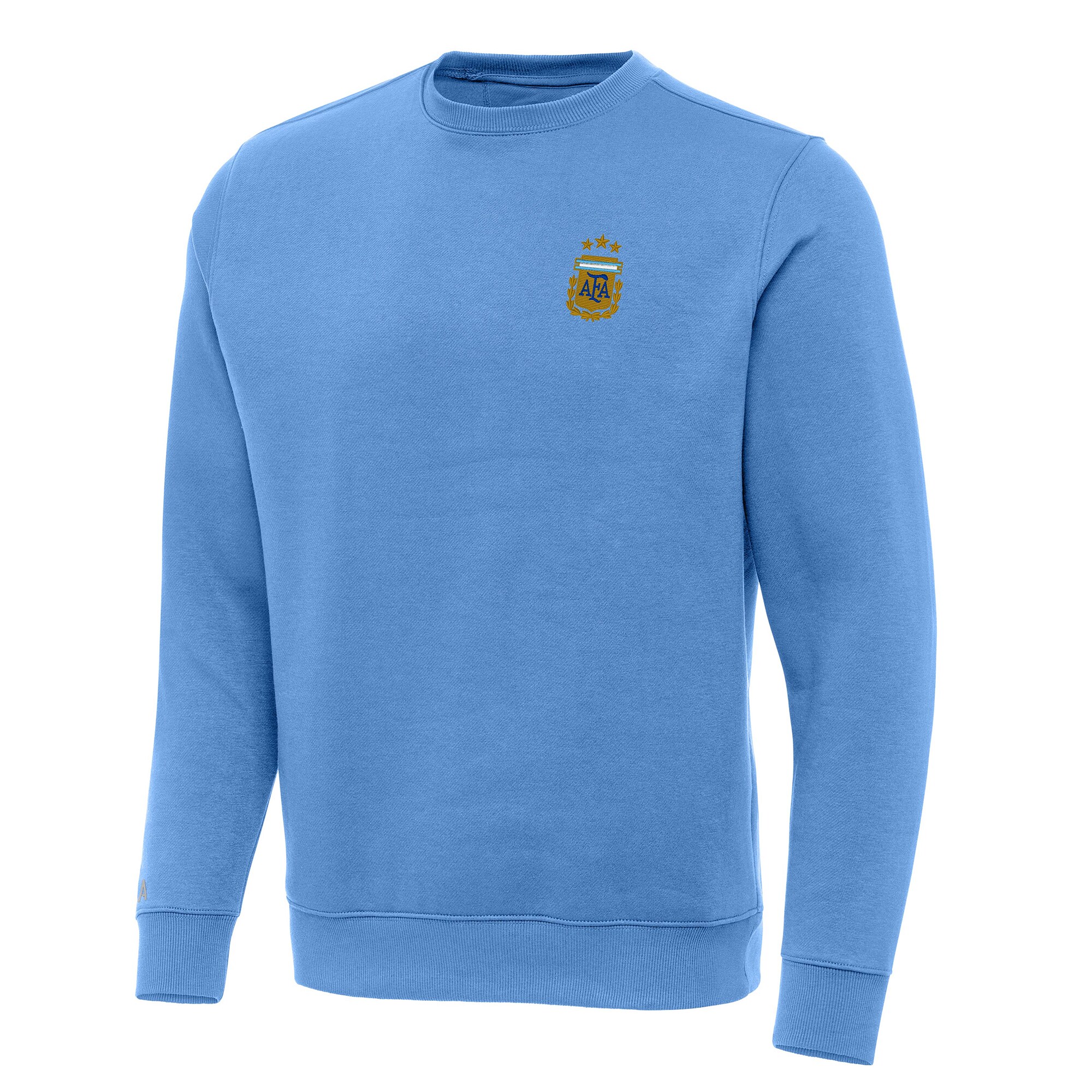 Shop argentina national team antigua victory pullover sweatshirt – powder blue – Mexico Football Shirts & World Cup Jerseys