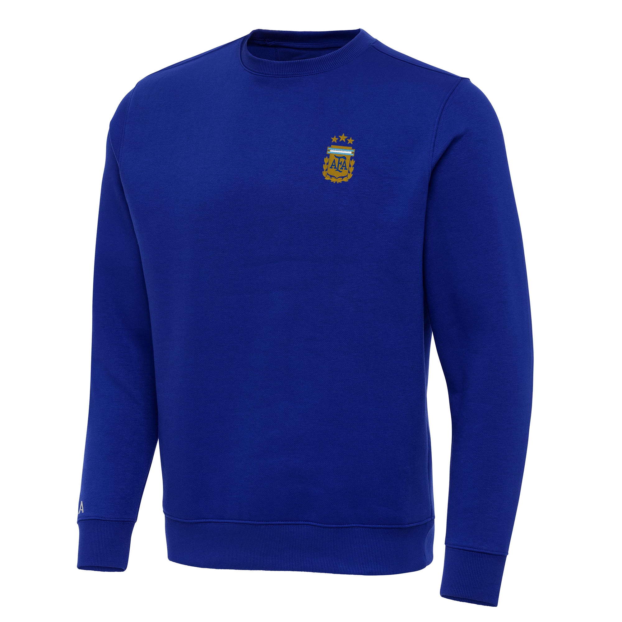 Shop argentina national team antigua victory pullover sweatshirt – royal – Mexico Football Shirts & World Cup Jerseys