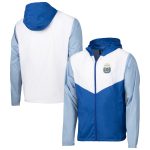 Shop argentina national team block pro full-zip windbreaker jacket – royal – Mexico Football Shirts & World Cup Jerseys