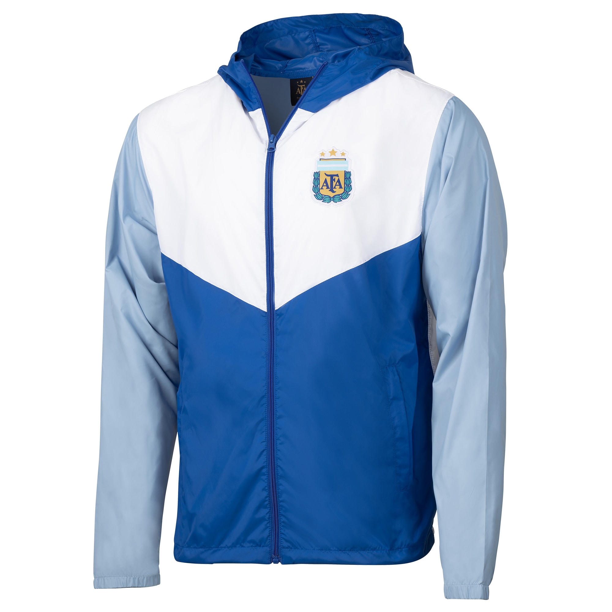 Shop argentina national team block pro full-zip windbreaker jacket – royal – Mexico Football Shirts & World Cup Jerseys