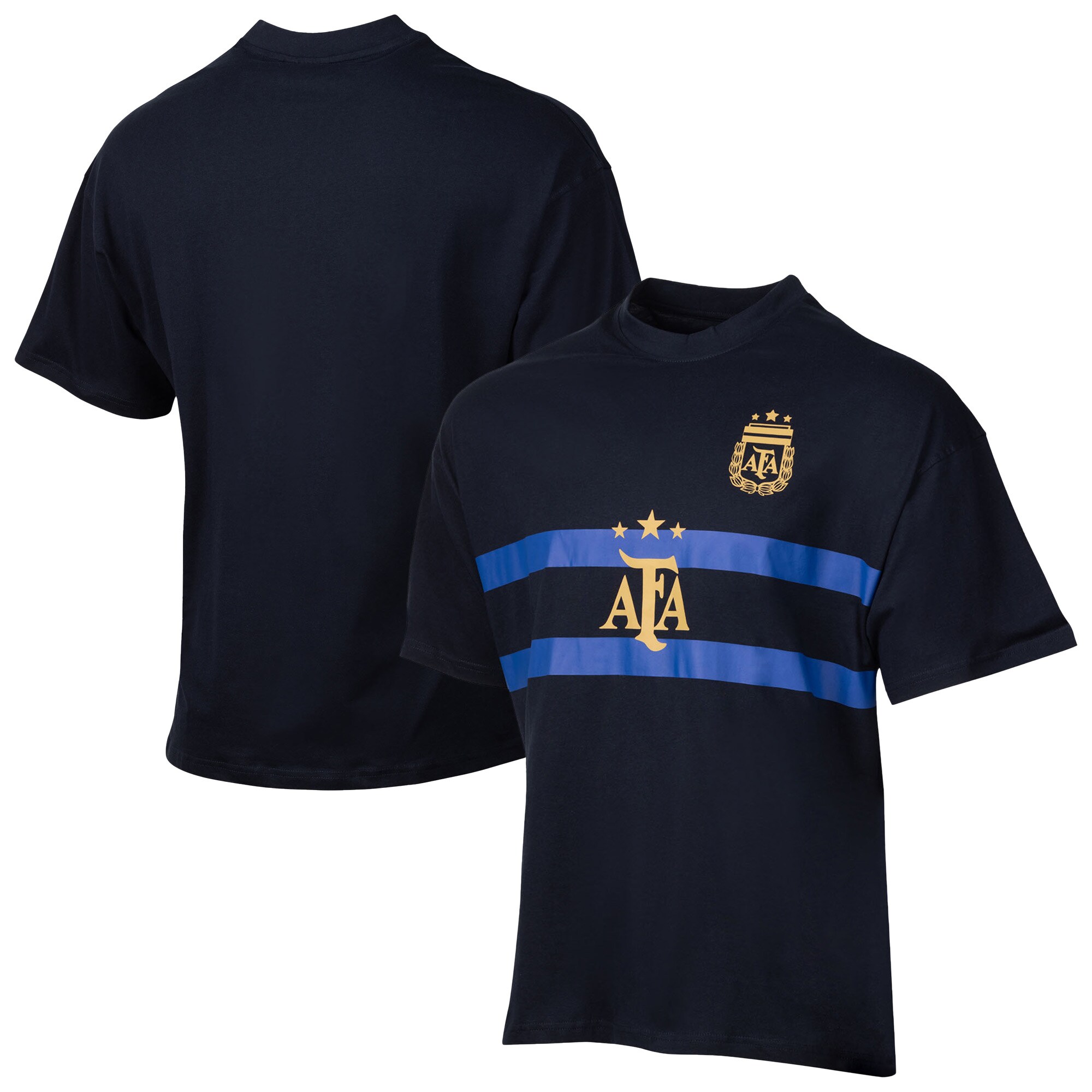 Shop argentina national team sport design sweden oversized t-shirt – navy – Mexico Football Shirts & World Cup Jerseys