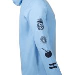 Shop argentina national team sport design sweden relaxed hooded long sleeve t-shirt – light blue – Mexico Football Shirts & World Cup Jerseys