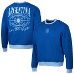 Shop argentina national team sport design sweden relaxed pullover sweatshirt – royal – Mexico Football Shirts & World Cup Jerseys