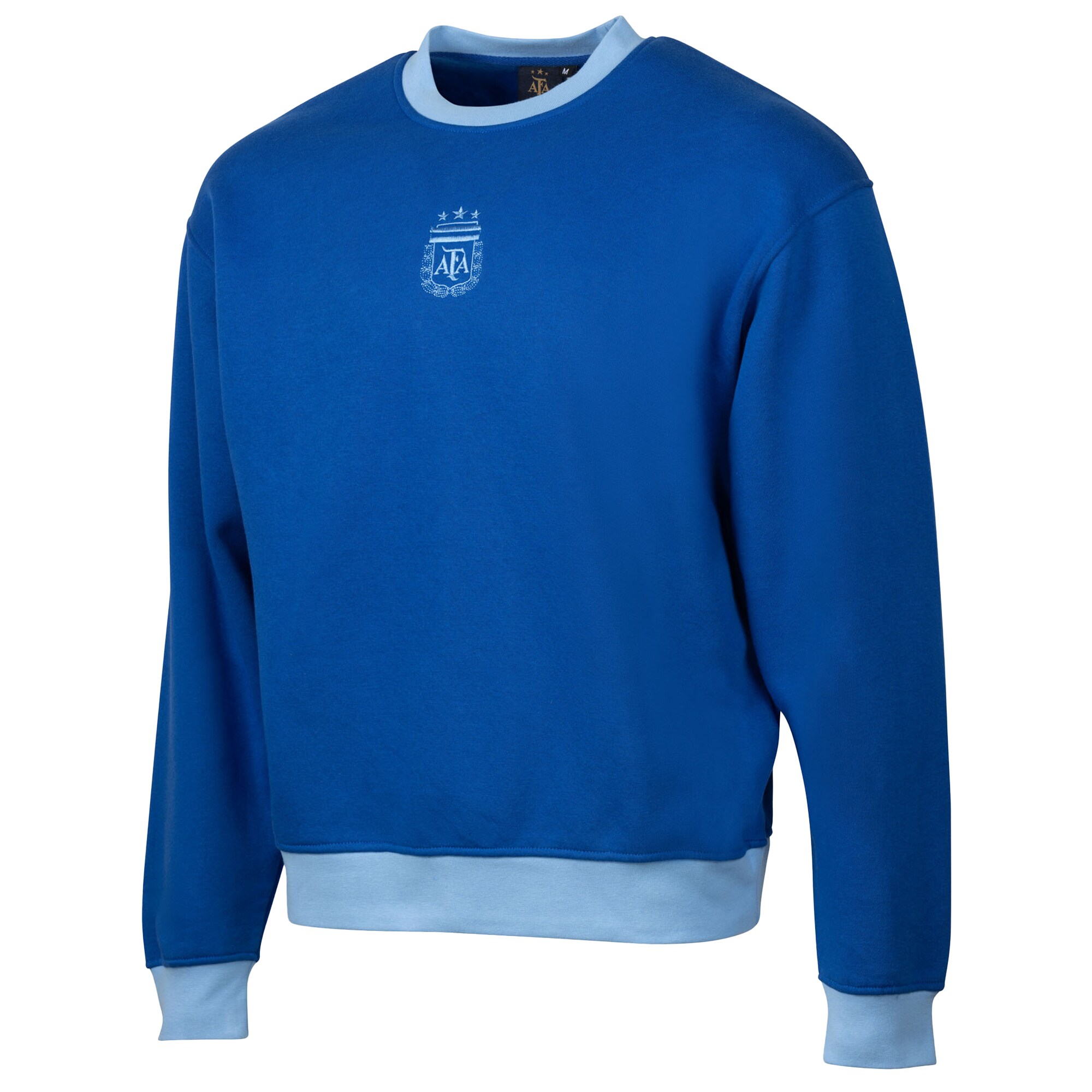 Shop argentina national team sport design sweden relaxed pullover sweatshirt – royal – Mexico Football Shirts & World Cup Jerseys