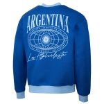Shop argentina national team sport design sweden relaxed pullover sweatshirt – royal – Mexico Football Shirts & World Cup Jerseys