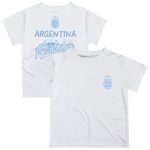 Shop argentina national team vive la fete toddler impressions artwork icons t-shirt – white – Mexico Football Shirts & World Cup Jerseys