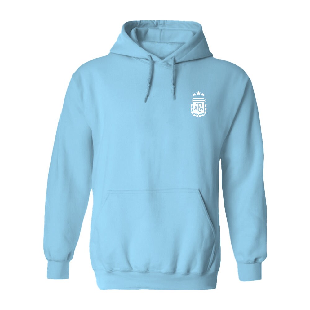 Shop argentina national team vive la fete women8217s color badge pullover hoodie – light blue – Mexico Football Shirts & World Cup Jerseys