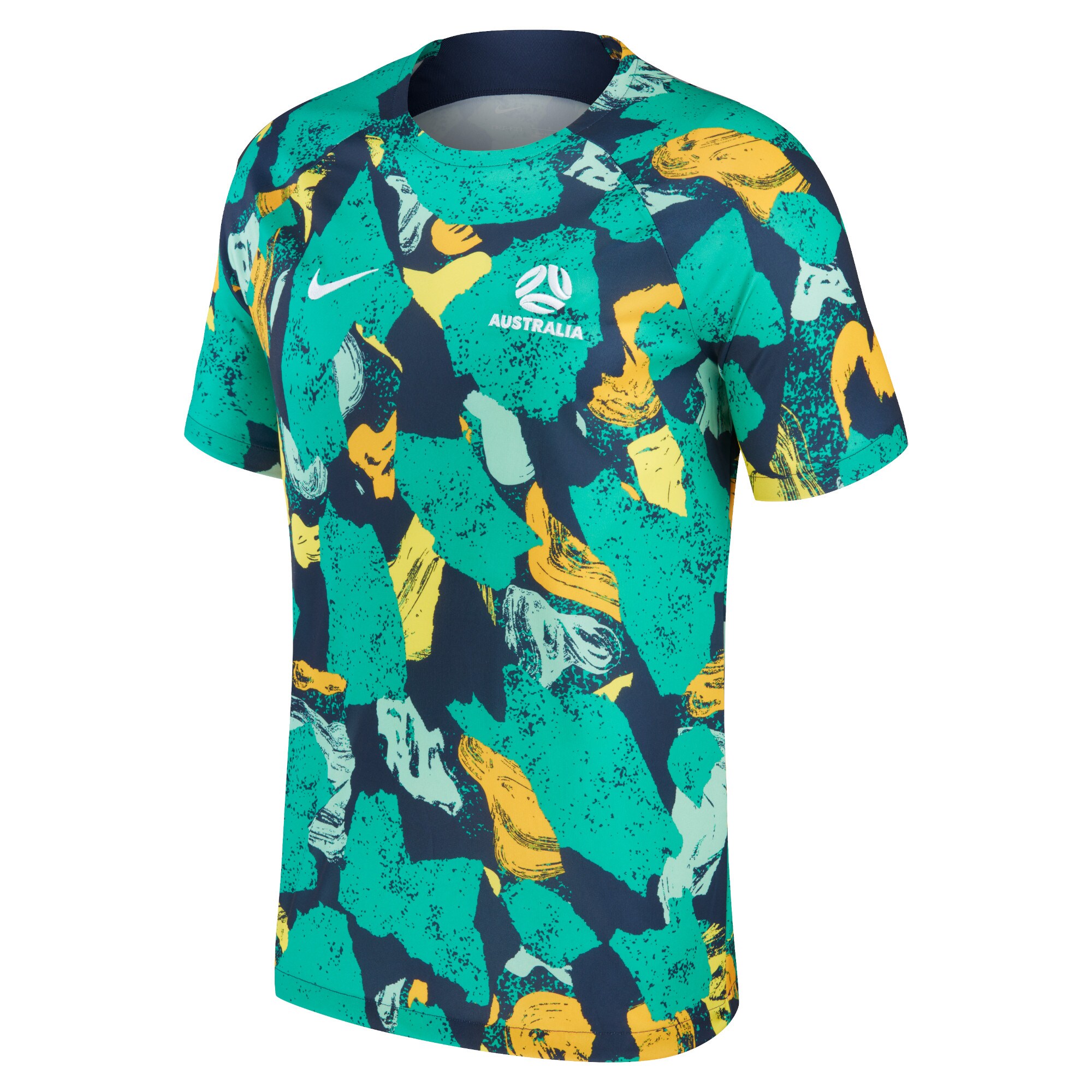 Shop australia national team nike 202223 pre-match top – greenyellow – Mexico Football Shirts & World Cup Jerseys