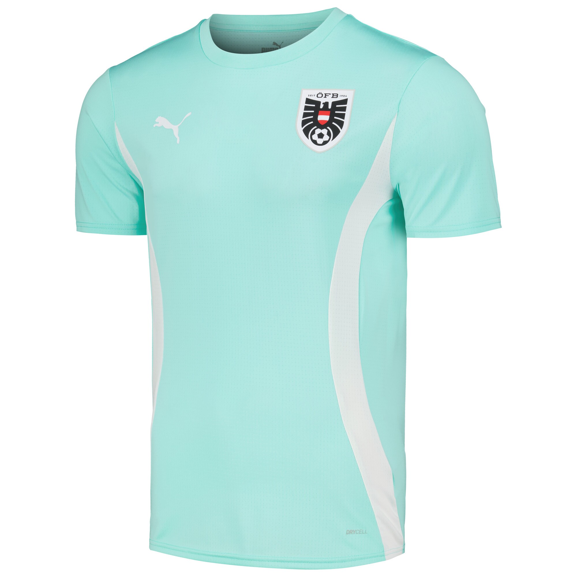 Shop austria national team puma 202324 pre-match jersey – mint – Mexico Football Shirts & World Cup Jerseys