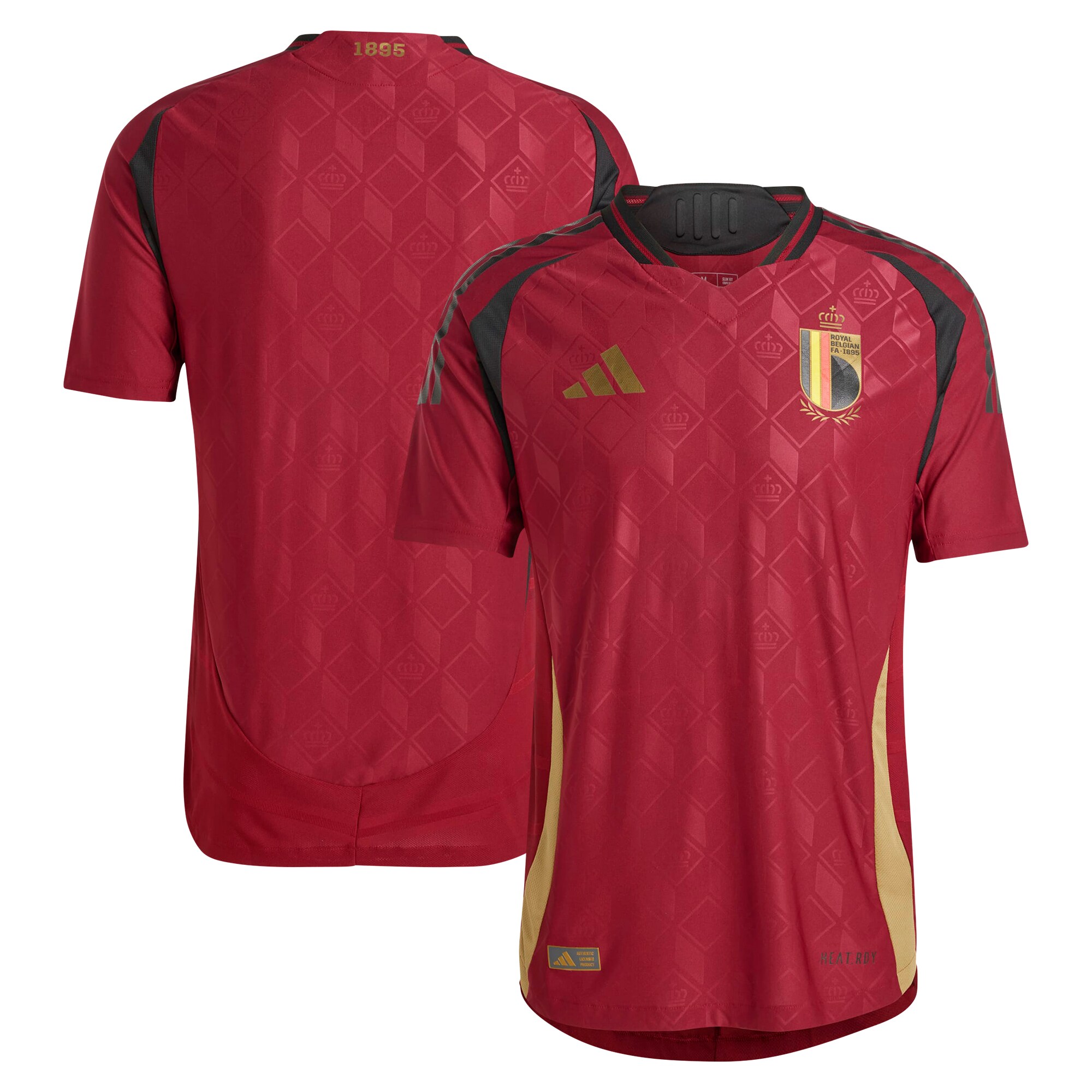 Shop belgium national team adidas 2024 home authentic jersey – burgundy – Mexico Football Shirts & World Cup Jerseys