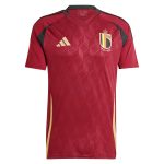 Shop belgium national team adidas 2024 home replica jersey – burgundy – Mexico Football Shirts & World Cup Jerseys