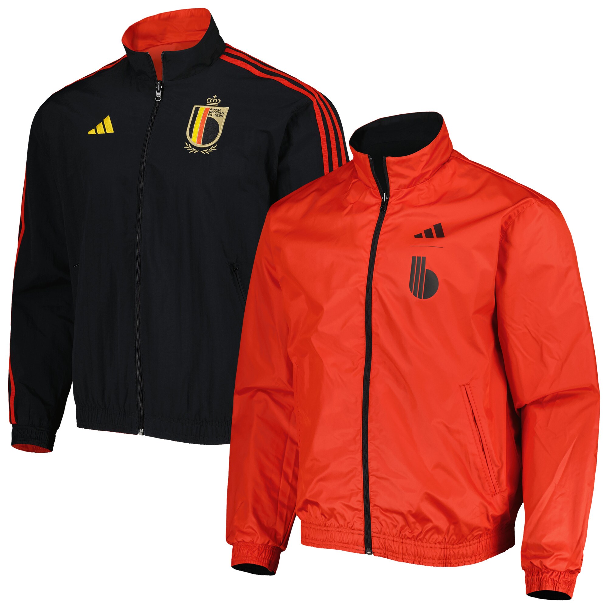 Shop belgium national team adidas aeroready reversible anthem reversible full-zip jacket – redblack – Mexico Football Shirts & World Cup Jerseys