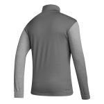 Shop belgium national team adidas crest long sleeve half-zip top – gray – Mexico Football Shirts & World Cup Jerseys