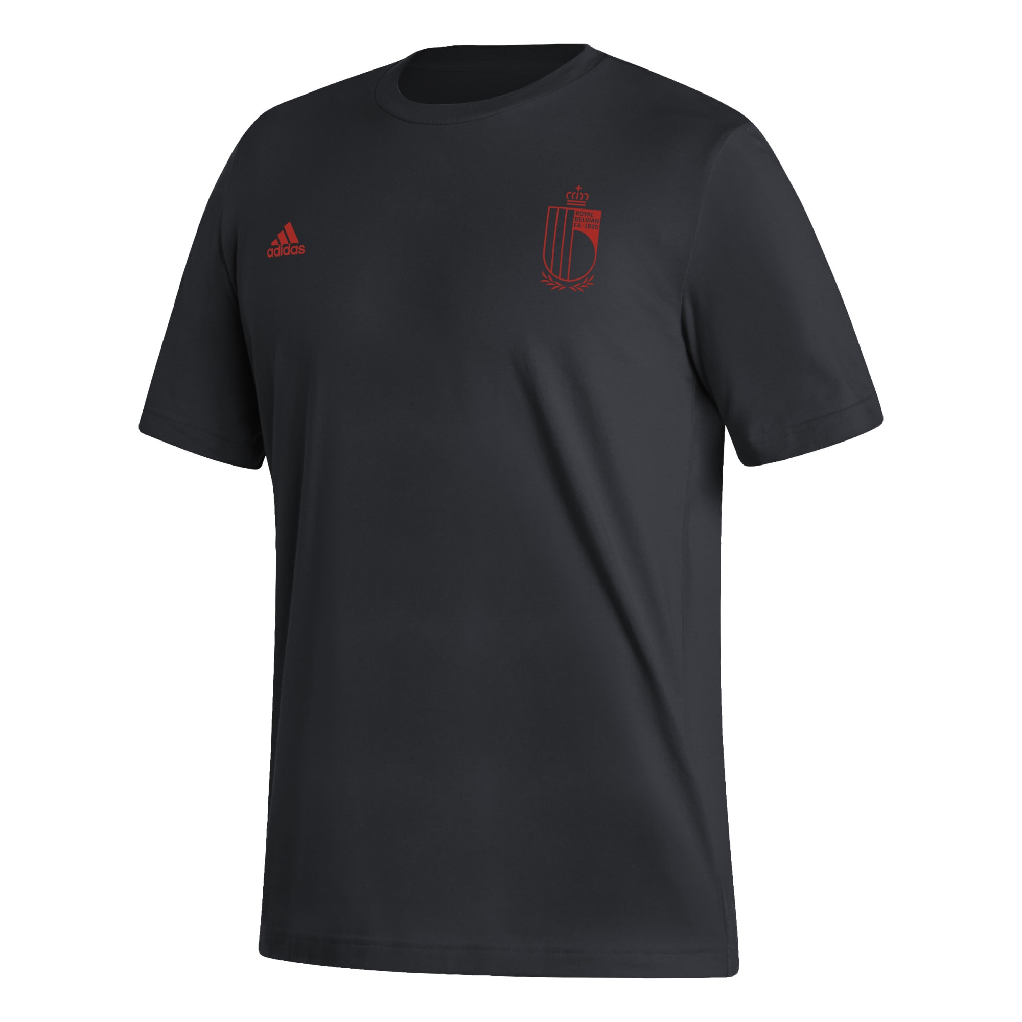 Shop belgium national team adidas pattern crest t-shirt – black – Mexico Football Shirts & World Cup Jerseys