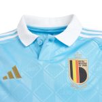 Shop belgium national team adidas youth 2024 away replica jersey – blue – Mexico Football Shirts & World Cup Jerseys