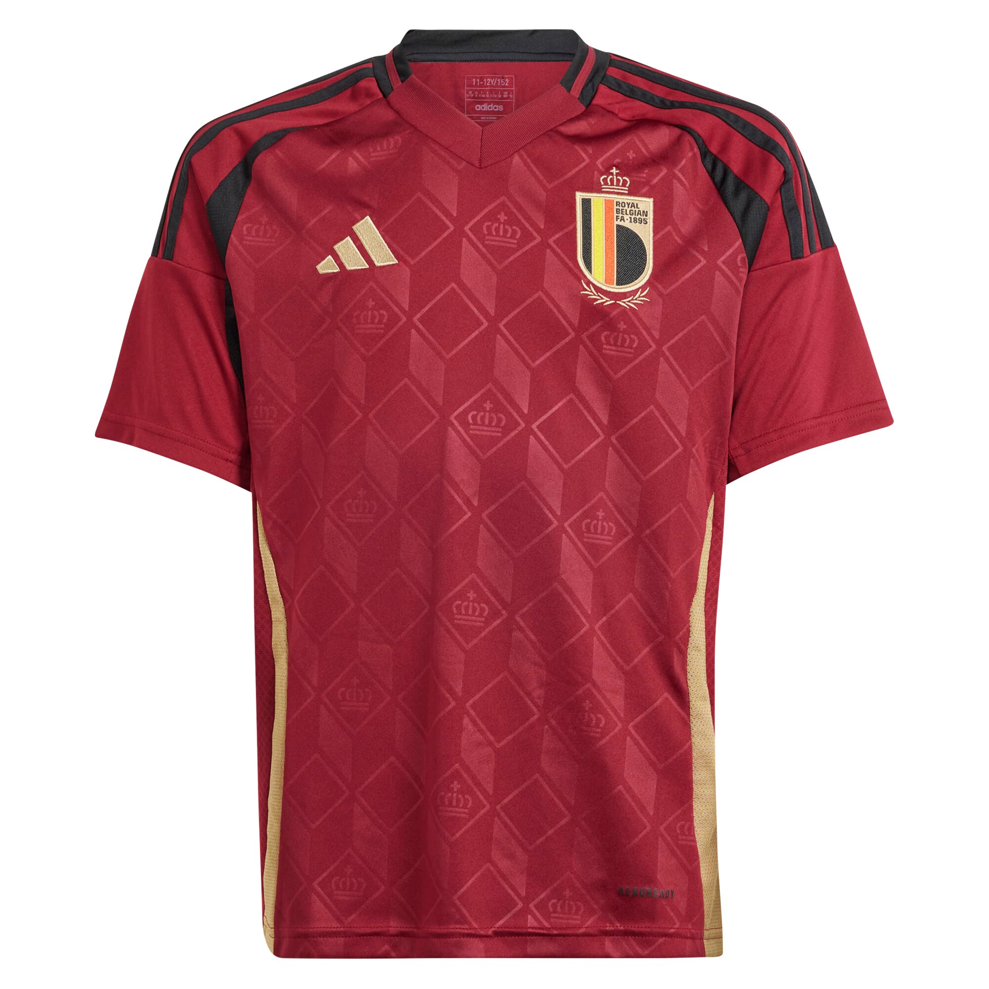 Shop belgium national team adidas youth 2024 home replica jersey – burgundy – Mexico Football Shirts & World Cup Jerseys