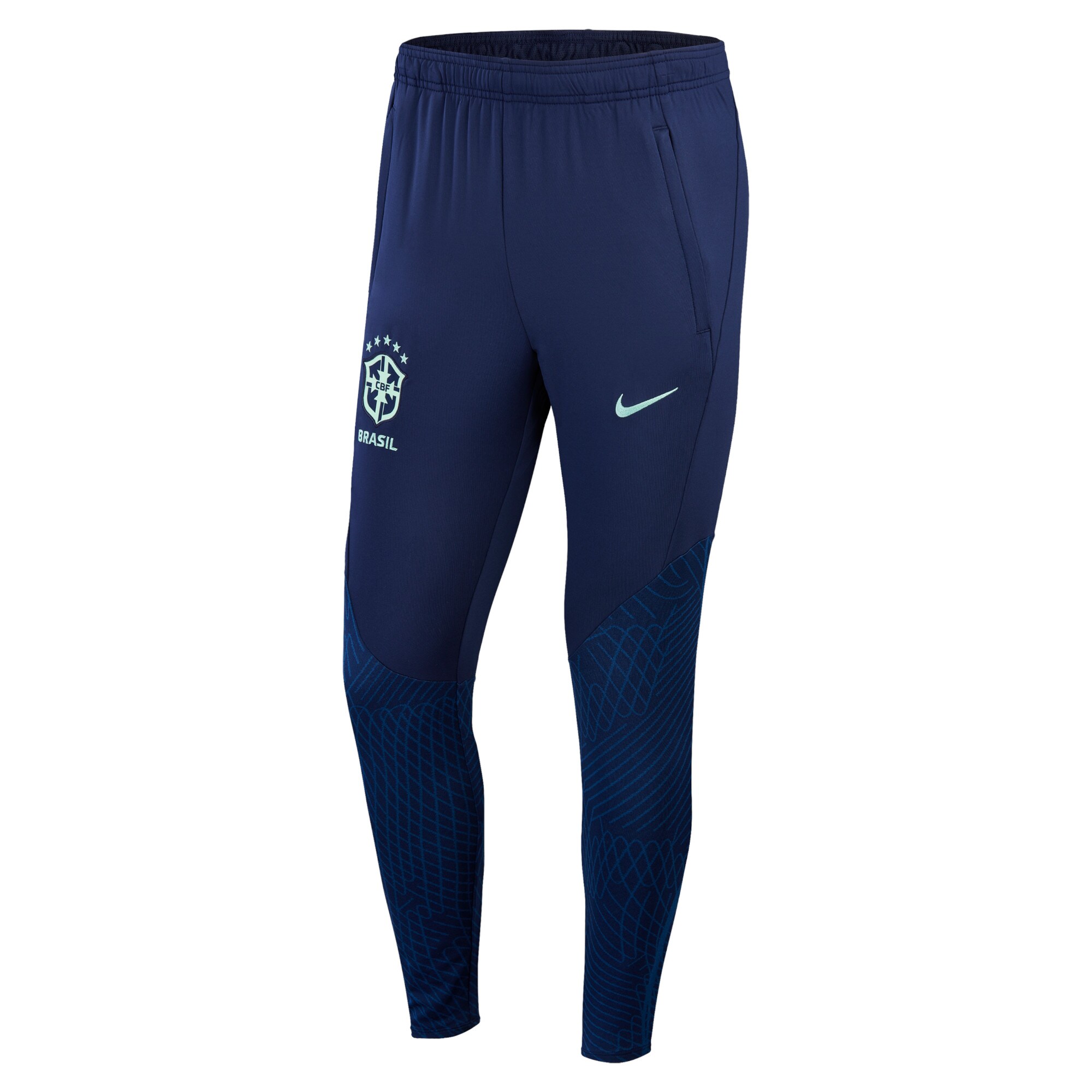 Shop brazil national team nike 2022 strike performace track pants – navy – Mexico Football Shirts & World Cup Jerseys