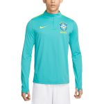 Shop brazil national team nike 2024 academy pro drill performance quarter-zip pullover top – blue – Mexico Football Shirts & World Cup Jerseys