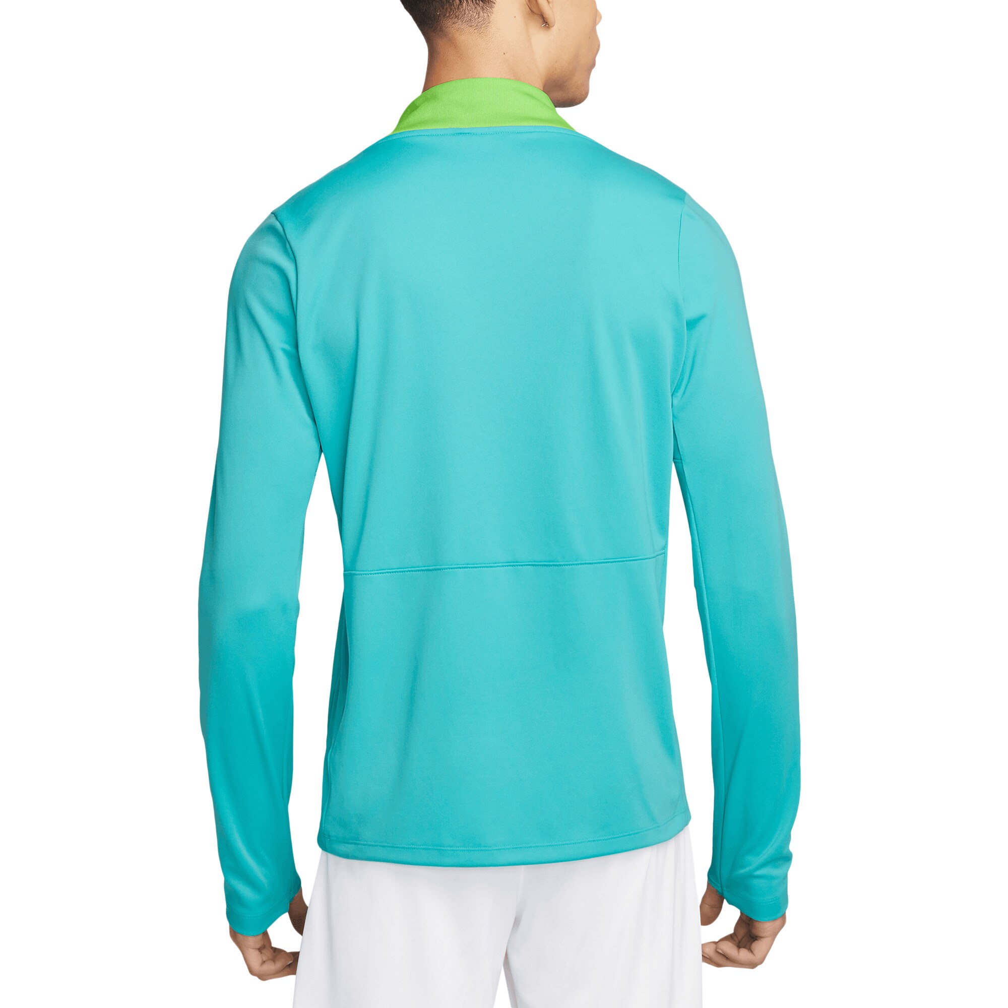Shop brazil national team nike 2024 academy pro drill performance quarter-zip pullover top – blue – Mexico Football Shirts & World Cup Jerseys
