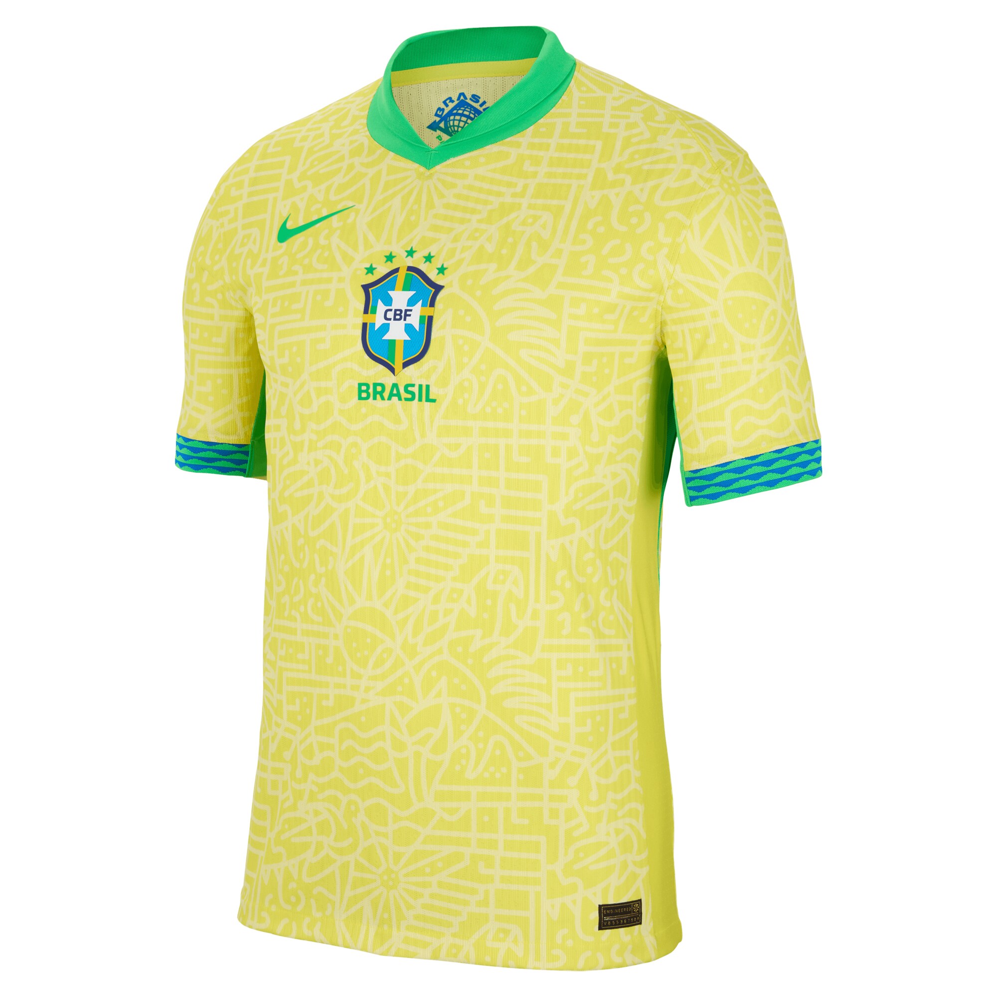 Shop brazil national team nike 2024 home match authentic jersey – yellow – Mexico Football Shirts & World Cup Jerseys
