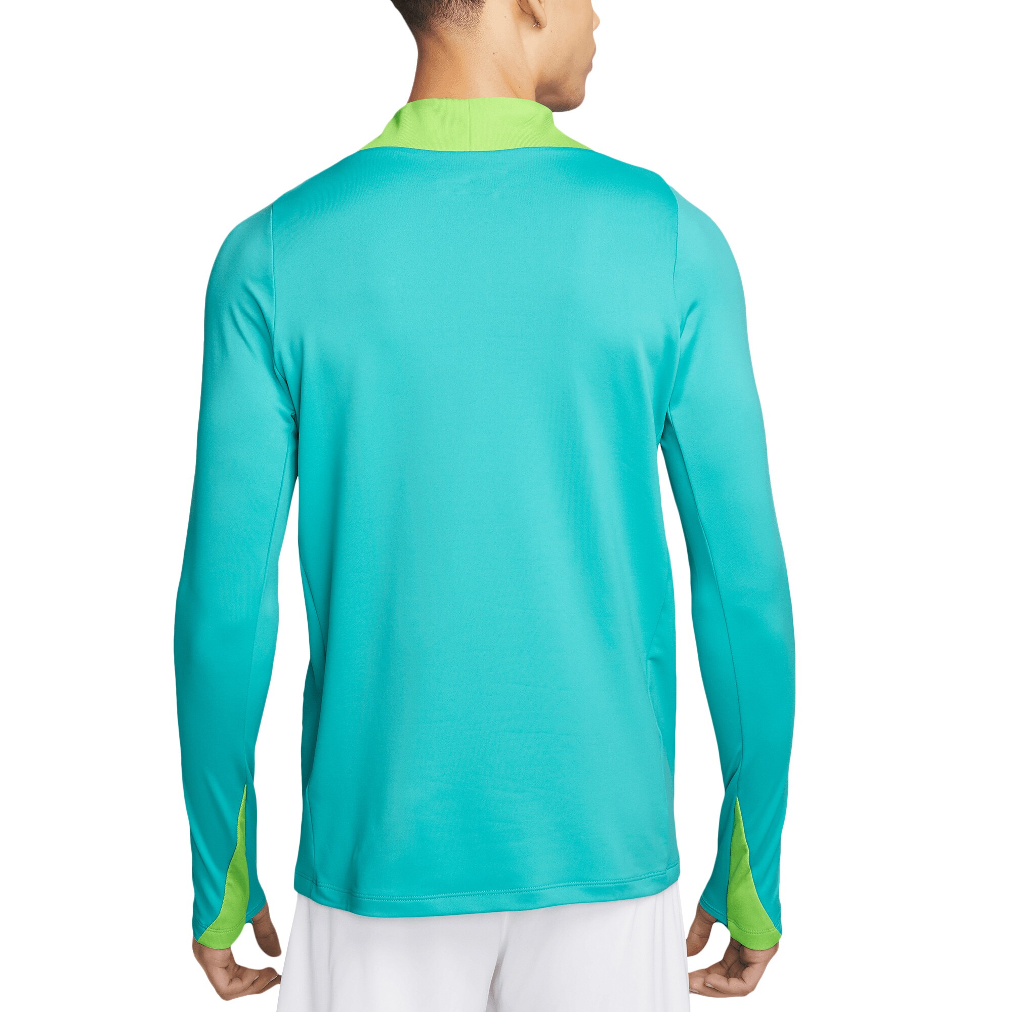 Shop brazil national team nike 2024 strike drill performance quarter-zip pullover top – aqua – Mexico Football Shirts & World Cup Jerseys
