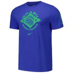 Shop brazil national team nike localized core cotton t-shirt – royal – Mexico Football Shirts & World Cup Jerseys