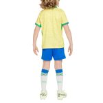 Shop brazil national team nike preschool 2024 home replica stadium kit set – yellow – Mexico Football Shirts & World Cup Jerseys