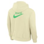 Shop brazil national team nike standard issue pullover hoodie – yellow – Mexico Football Shirts & World Cup Jerseys