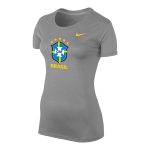 Shop brazil national team nike women8217s legend performance t-shirt – heather gray – Mexico Football Shirts & World Cup Jerseys