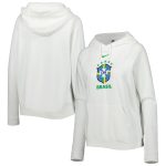 Shop brazil national team nike women8217s varsity raglan tri-blend pullover hoodie – white – Mexico Football Shirts & World Cup Jerseys