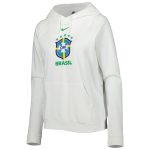 Shop brazil national team nike women8217s varsity raglan tri-blend pullover hoodie – white – Mexico Football Shirts & World Cup Jerseys