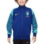 Shop brazil national team nike youth 2024 academy pro anthem full-zip jacket – royal – Mexico Football Shirts & World Cup Jerseys
