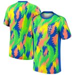 Shop brazil women8217s national team nike 2025 academy pro pre-match performance top – blue – Mexico Football Shirts & World Cup Jerseys