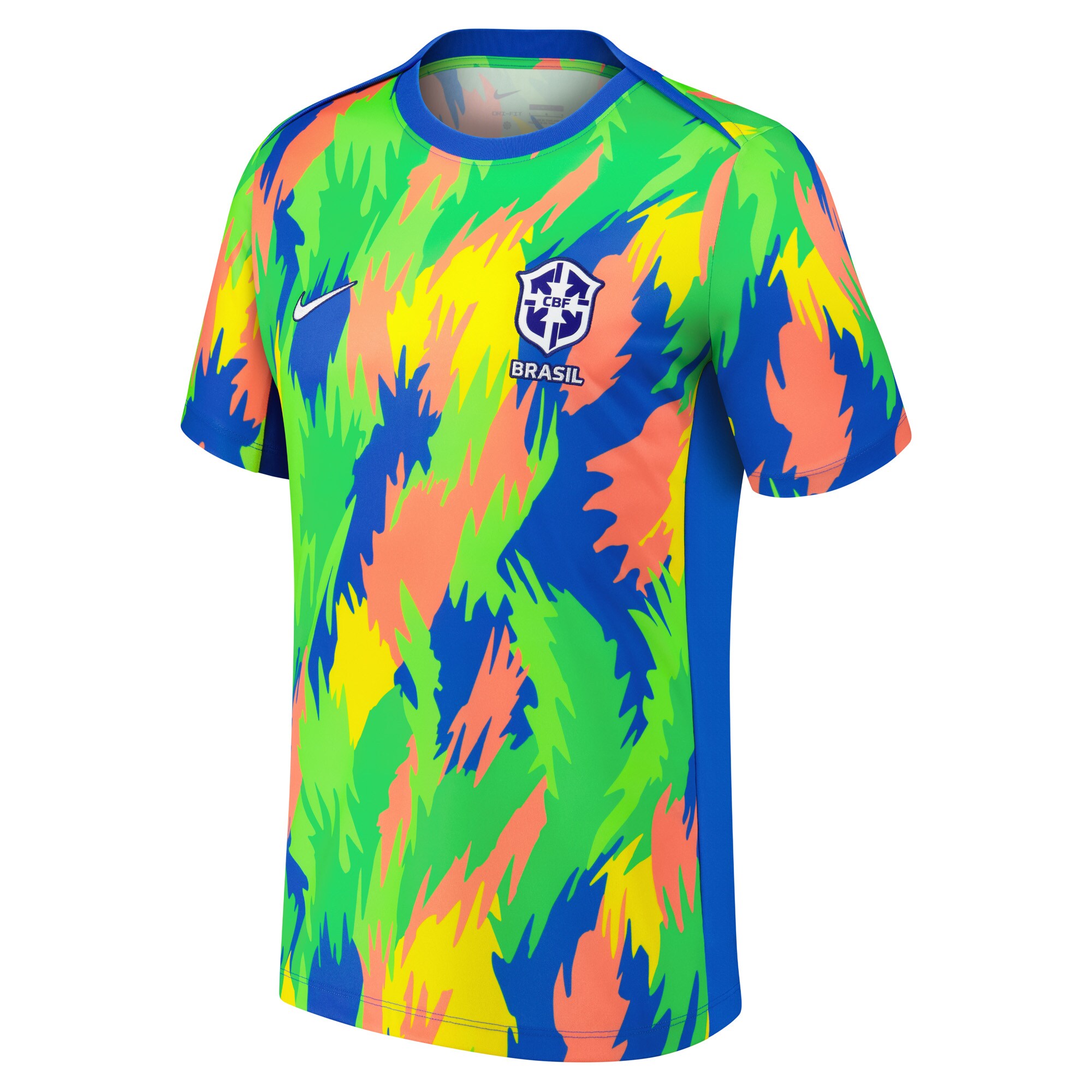 Shop brazil women8217s national team nike 2025 academy pro pre-match performance top – blue – Mexico Football Shirts & World Cup Jerseys